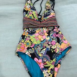 Floral swimsuit